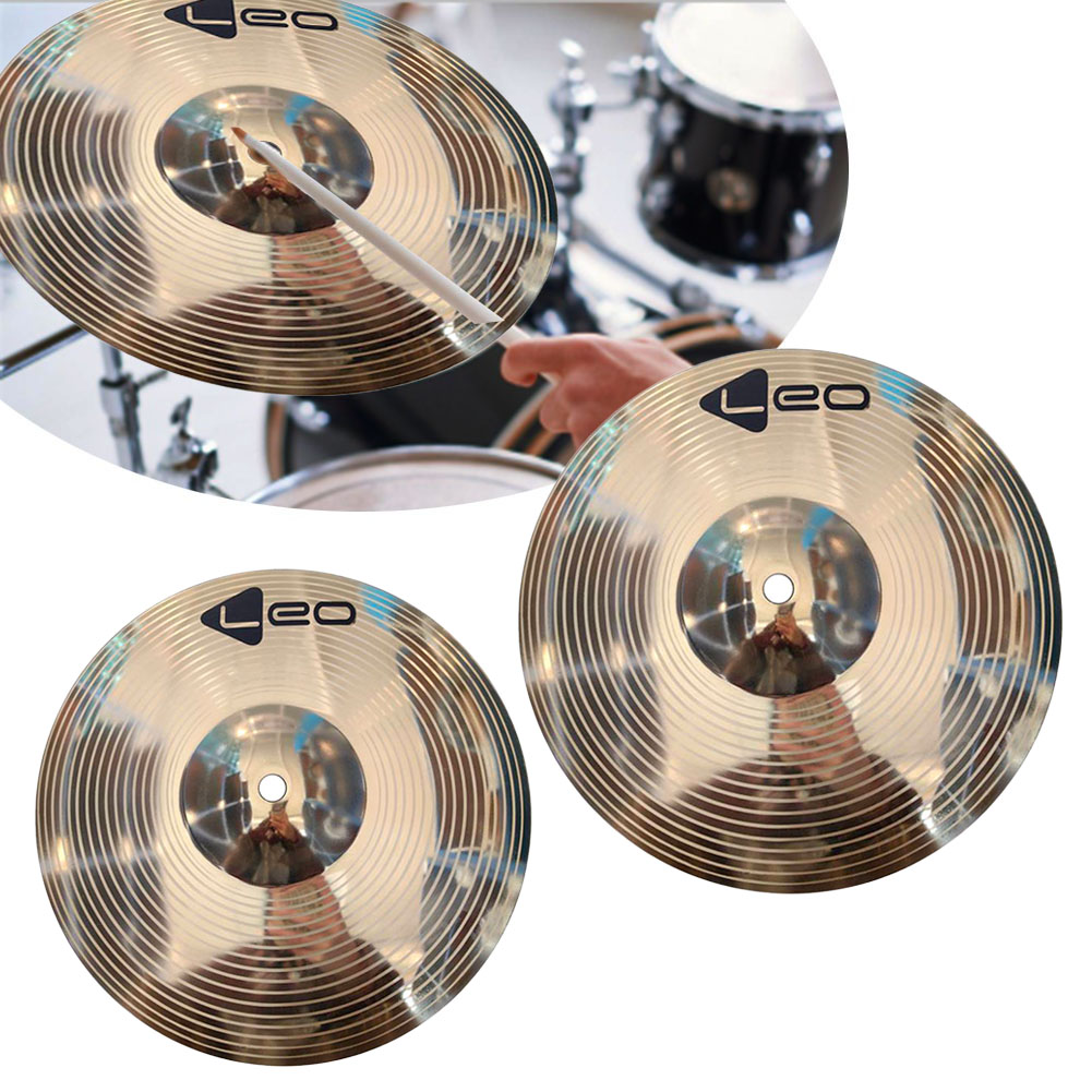 Musical Instrument Jazz - 8/10 インチドラム真鍮シンバルパーカッションスプラッシュクラッシュハイハットジャズドラムシンバル楽器部分ドラムシンバル