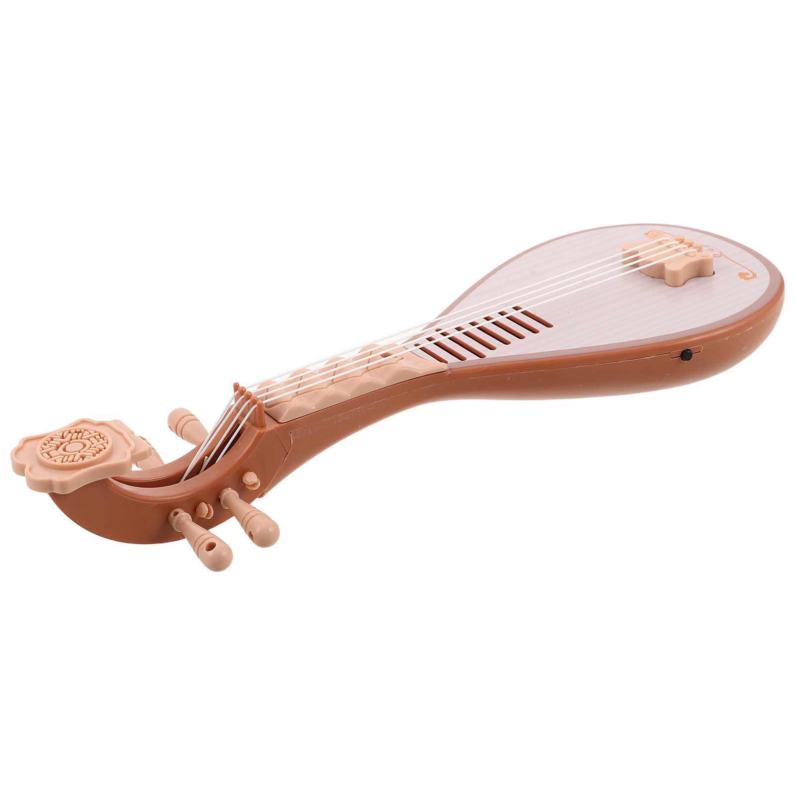 Musical Instrument Photo - 子供向けの中国の琵琶。演奏可能な伝統的な弦楽器で、音楽表現を促し、写真撮影のアクセントにもなる。