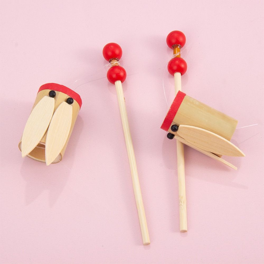 伝統的な中国の竹製蝉のおもちゃ、揺れるデザイン、DIY手作り - A Musical Instrument You Shake のレビューと価格