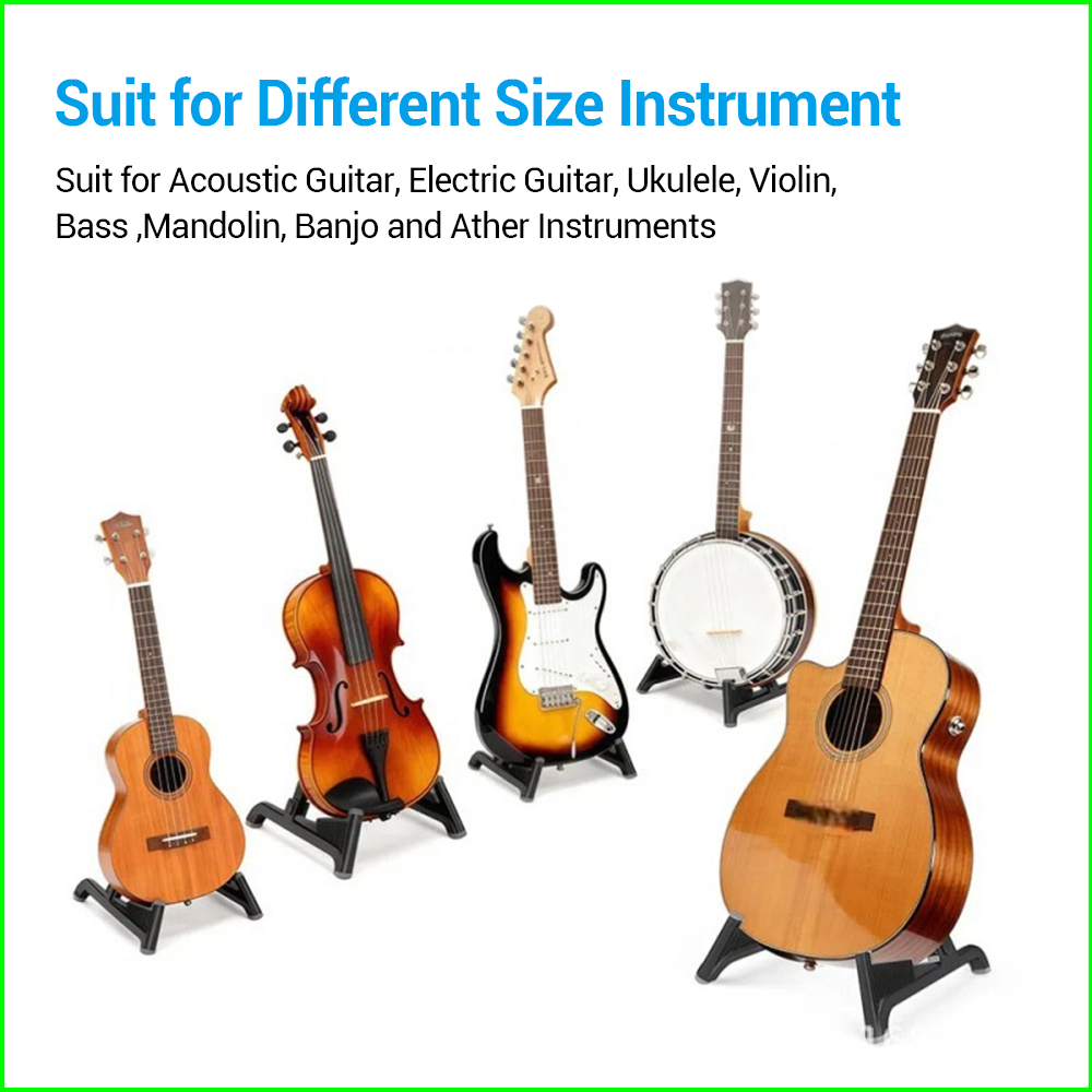 ギタースタンド - Aフレーム折りたたみ式フロアスタンド、ユ - Musical Instrument Banjo のレビューと価格