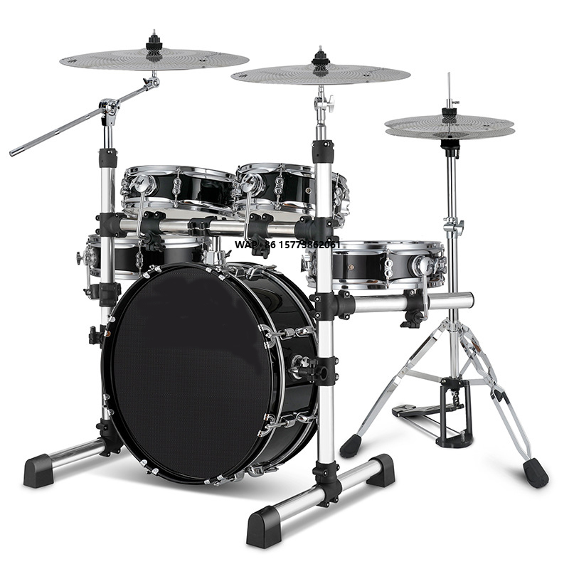 プロ仕様の打楽器 ジャズドラムセット 5ドラムキット 3シン - Musical Instrument Jazz のレビューと価格