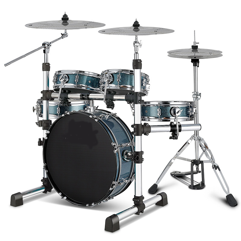 プロ仕様の打楽器 ジャズドラムセット 5ドラムキット 3シン - Musical Instrument Jazz のレビューと価格