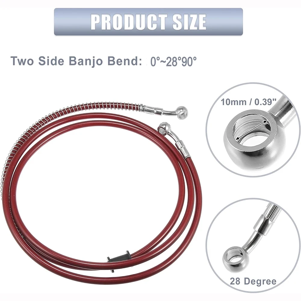 ユニバーサル油圧ブレーキホース,ポシェットまたはブレーキケー - Musical Instrument Banjo のレビューと価格