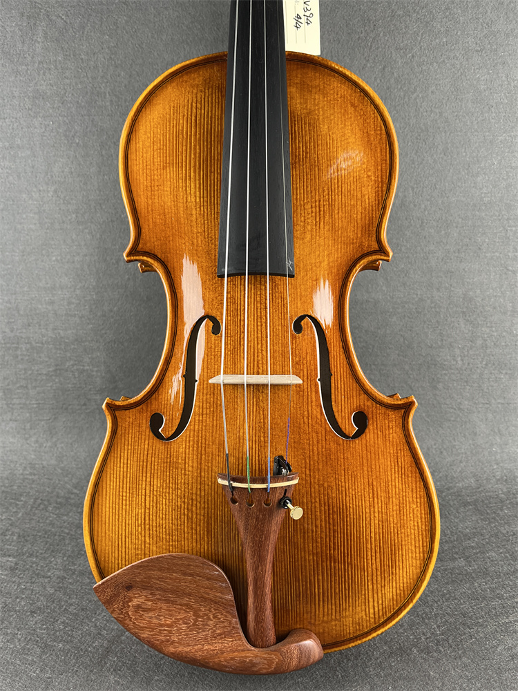 実物写真：フレイム加工されたヨーロピアンメープルウッド製ハン - Musical Instrument Photo のレビューと価格