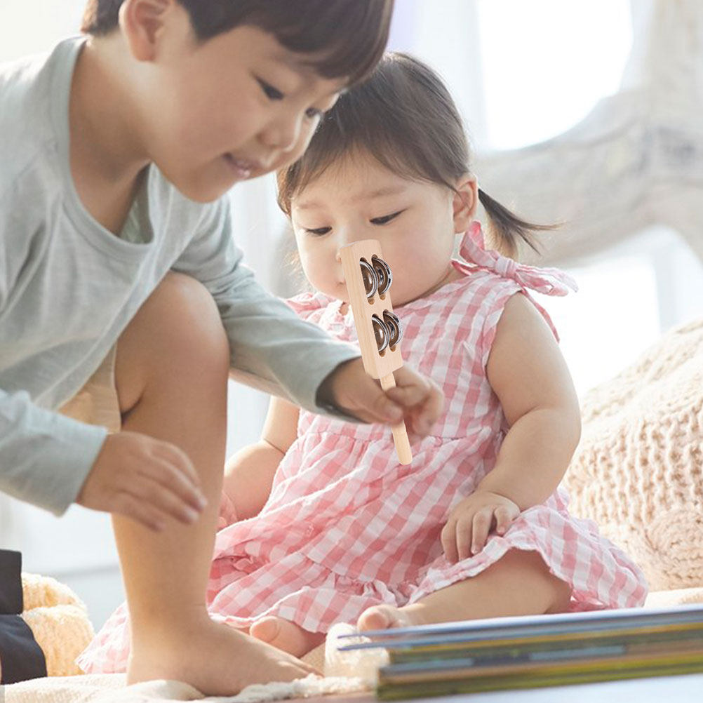 2本セット ベルスティック 打楽器 木製 シェイキング ハン - A Musical Instrument You Shake のレビューと価格