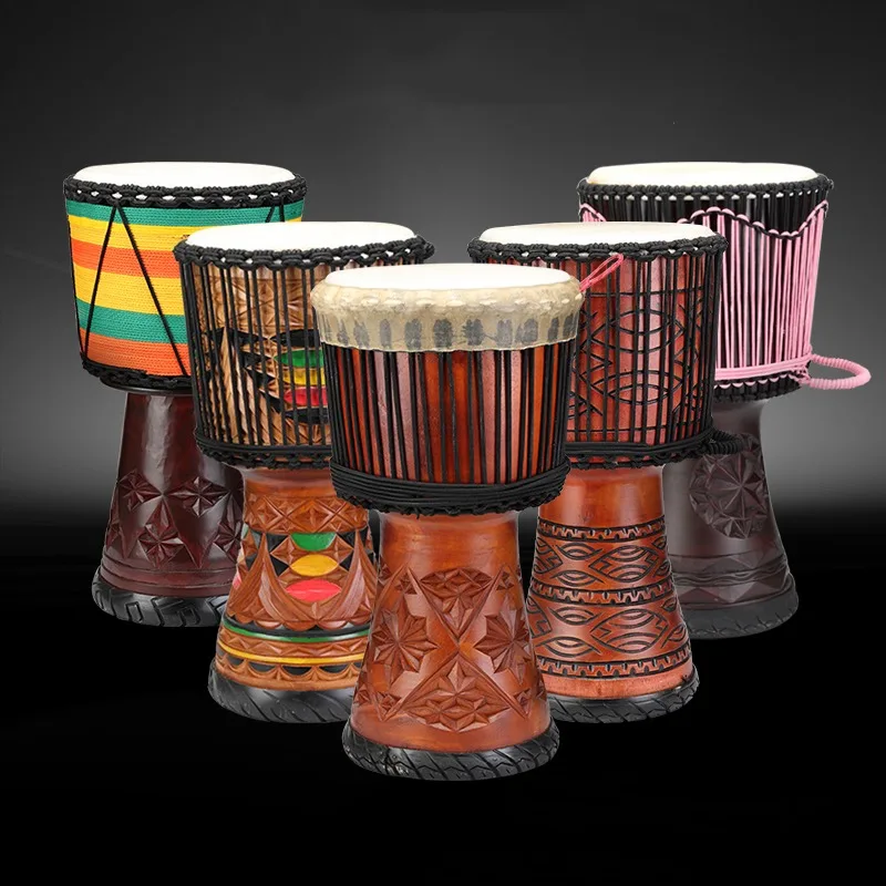 12 インチジャンベマホガニーアフリカドラムプロフェッショナ - Musical Instrument Percussion のレビューと価格