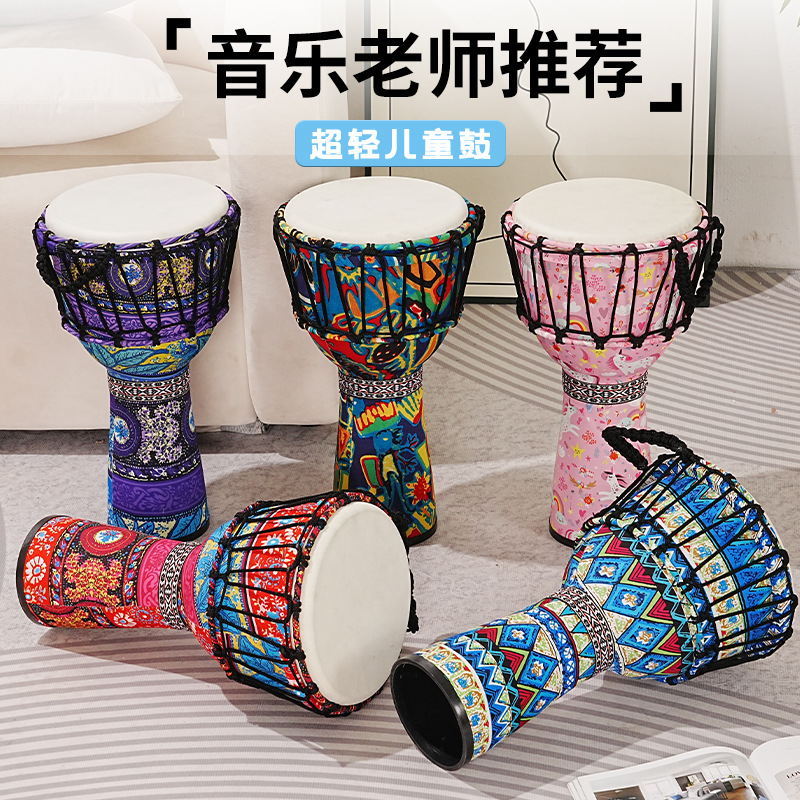 PVC製アフリカン・ドラム、羊皮製8インチハンドドラム、打楽 - Musical Instrument Percussion のレビューと価格