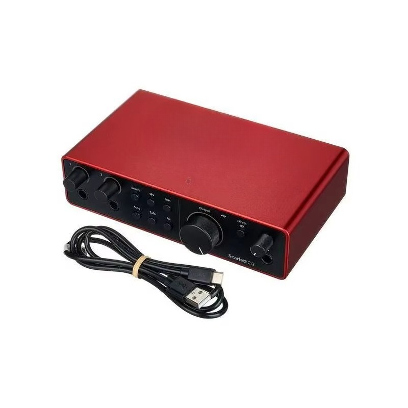 Forster Scarlet 2i2クアッド世代サウンドカ - Musical Instrument Accessories のレビューと価格