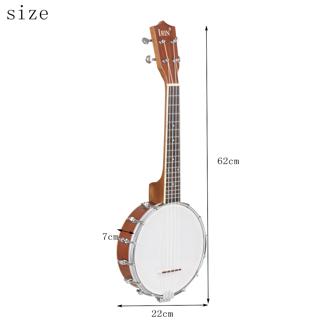 IRIN-4弦banjo楽器、ジャズ用に適しています音楽、パ - Musical Instrument Banjo のレビューと価格